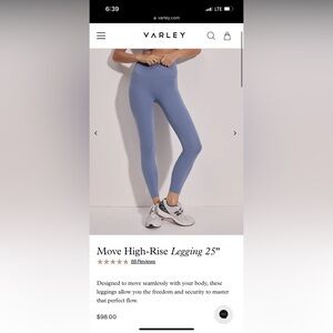 Varley Move High-Rise Legging 25"